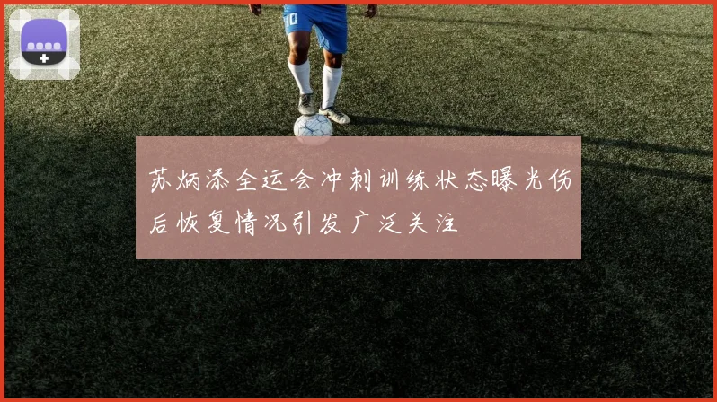 苏炳添全运会冲刺训练状态曝光伤后恢复情况引发广泛关注